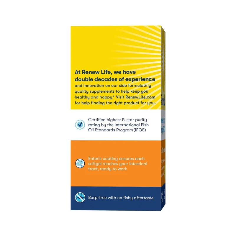 Renew Life - Norwegian Gold Super Critical Omega | 30 Softgels