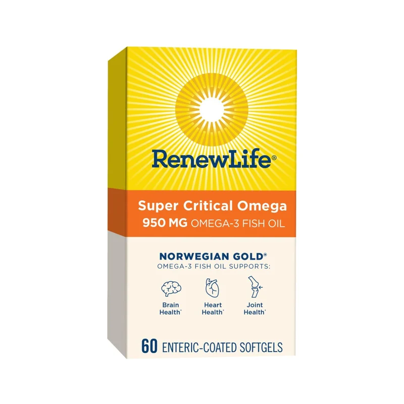 Renew Life - Norwegian Gold Super Critical Omega | 60 Softgels