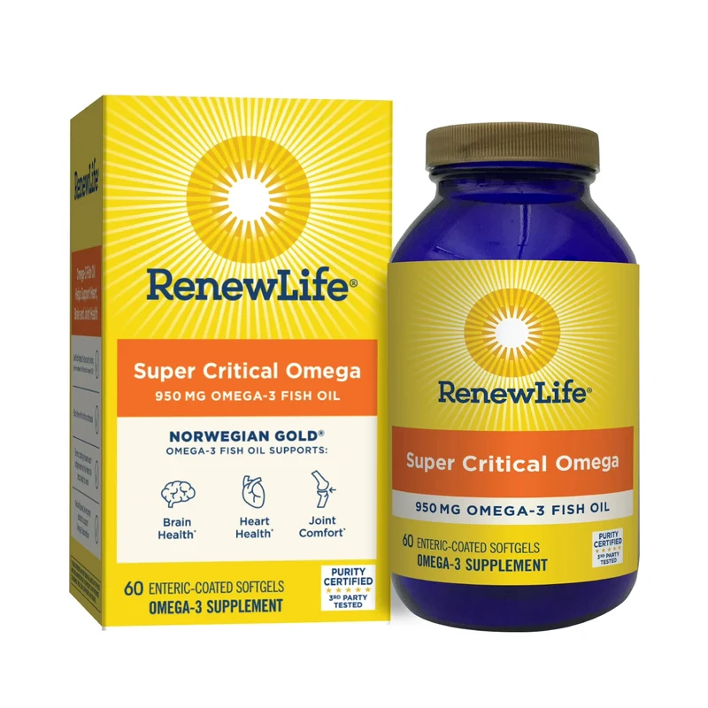 Renew Life - Norwegian Gold Super Critical Omega | 60 Softgels