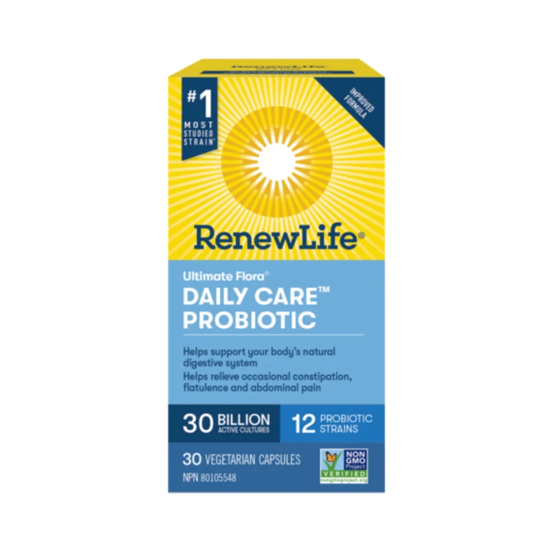 Renew Life - Ultimate Flora Daily Care 30Bil | 30 Capsules