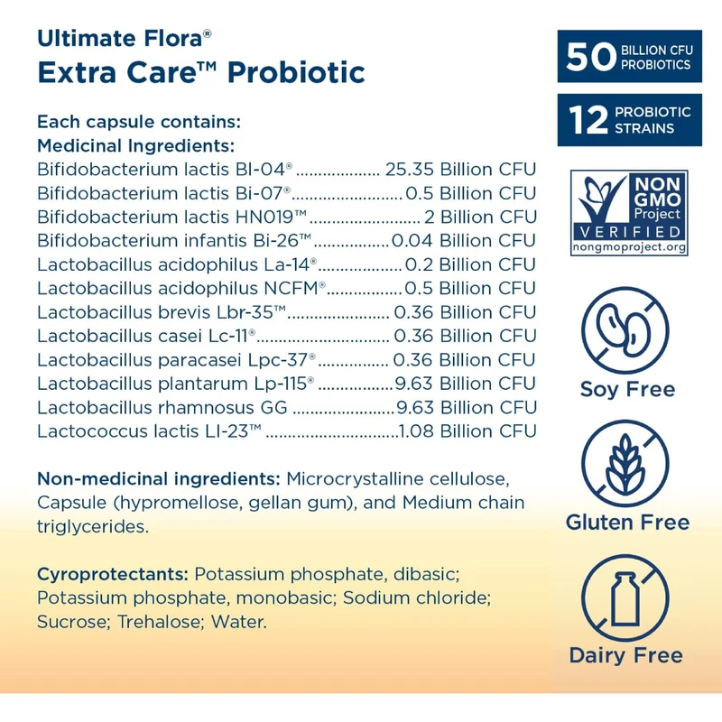 Renew Life - Ultimate Flora Extra Care 50Bil | 60 Capsules