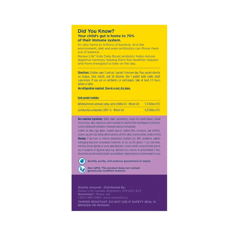 Renew Life - Ultimate Flora Kids Probiotic 10B | 60 CH
