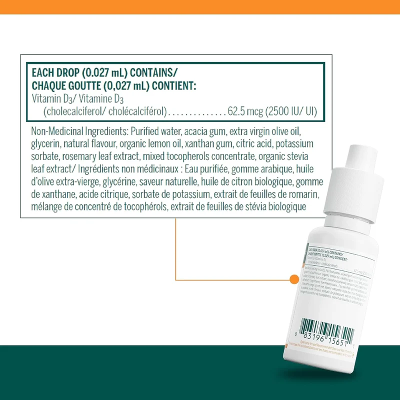 Genestra - D-Mulsion 2500 Citrus | 30 mL
