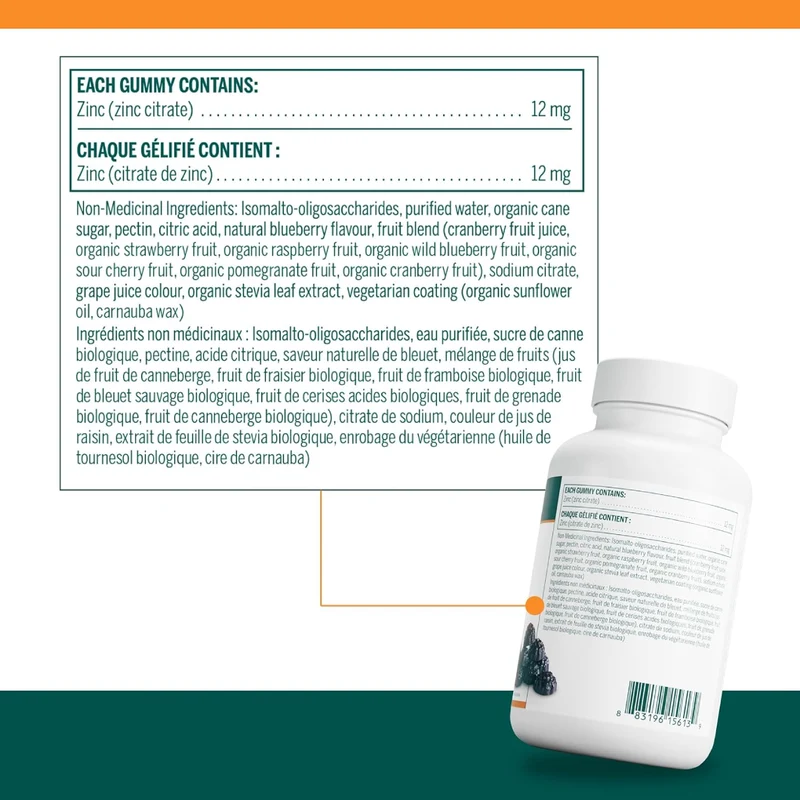 Genestra - Zinc Gummies | 100 Gummies