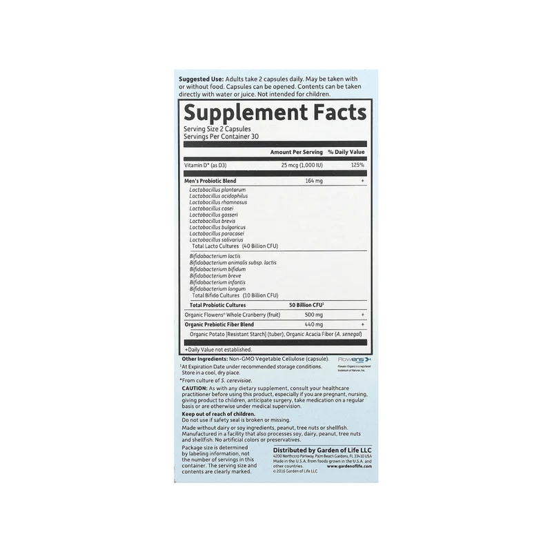 Garden of Life - Dr. Formulated Prostate+ | 60 Capsules