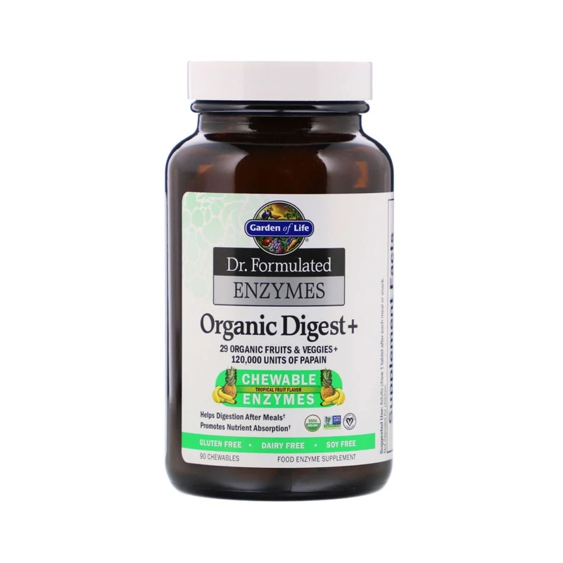 Garden of Life - Dr. Formulated Organic Digest+ | 90 ct