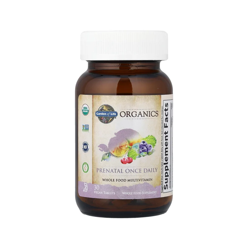 Garden of Life - Organics Prenatal Once Daily | 30 Tablets