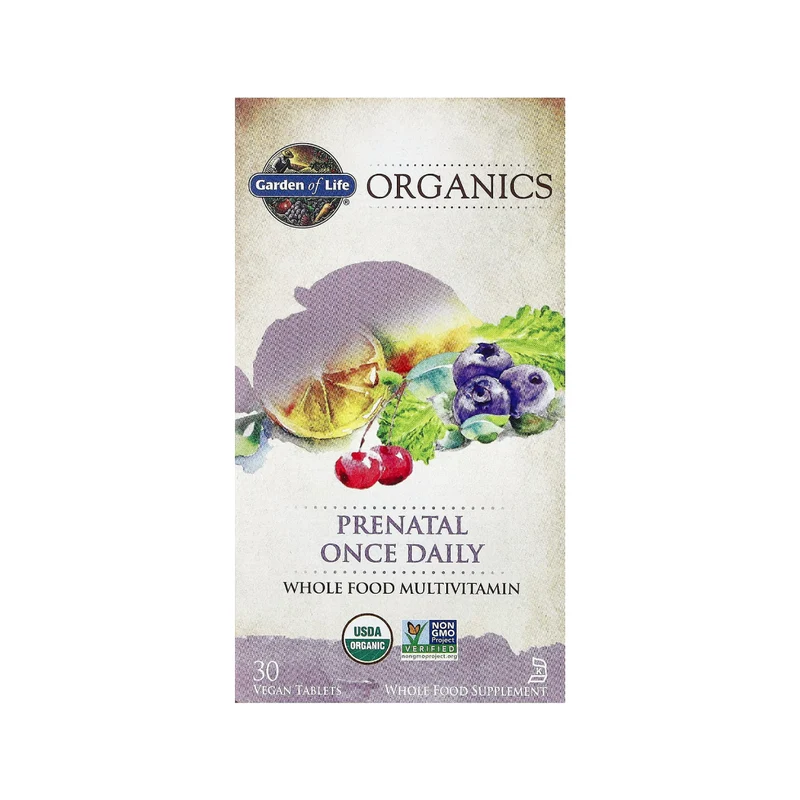 Garden of Life - Organics Prenatal Once Daily | 30 Tablets