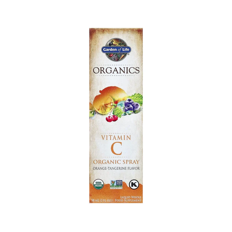 Garden of Life - Organics Vitamin C, Orange-Tangerine | 58 mL