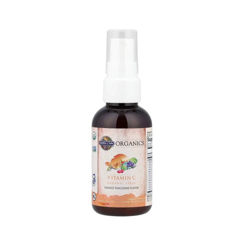Garden of Life - Organics Vitamin C, Orange-Tangerine | 58 mL