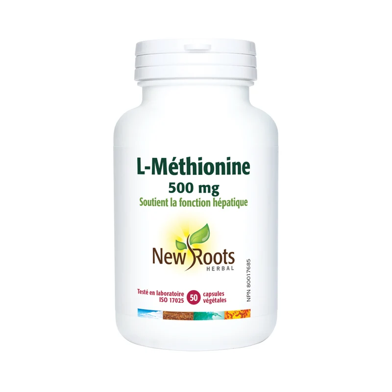 New Roots - L-Methionine 500 mg | 50 capsules