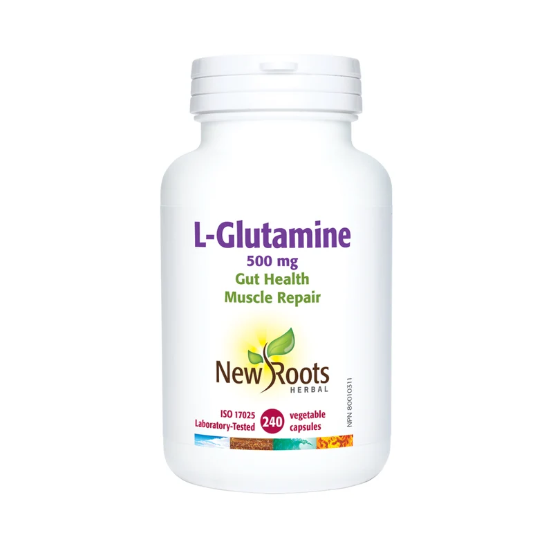 New Roots - L-Glutamine 500 mg | 240 capsules