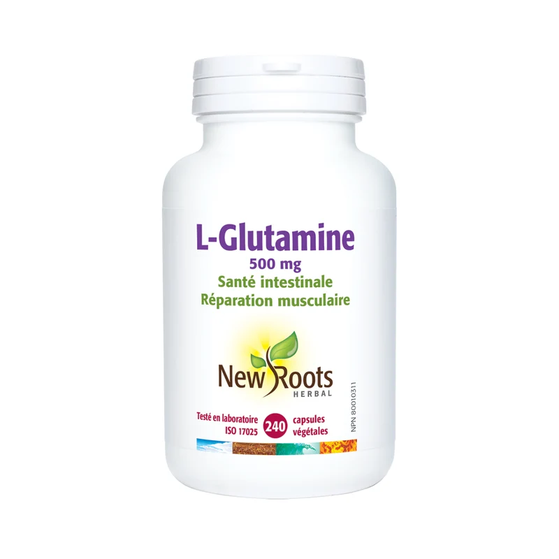New Roots - L-Glutamine 500 mg | 240 capsules