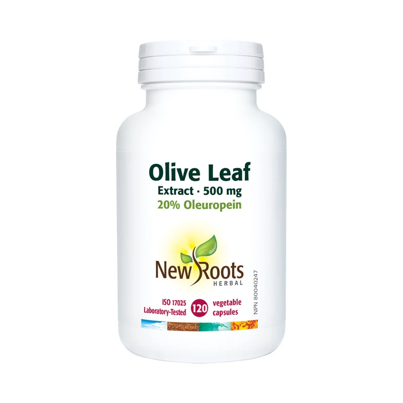 New Roots - Olive Leaf Extract 500 mg | 120 Capsules