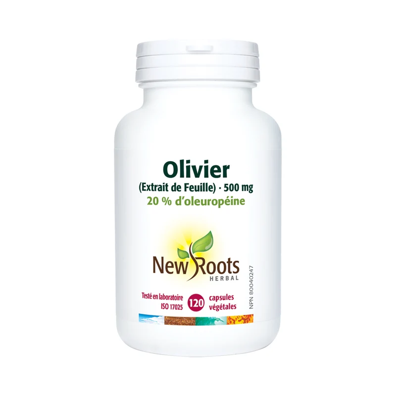 New Roots - Olive Leaf Extract 500 mg | 120 Capsules