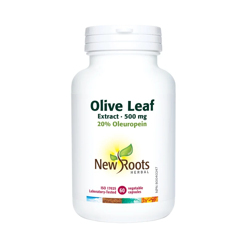 New Roots - Olive Leaf Extract 500 mg | 60 Capsules