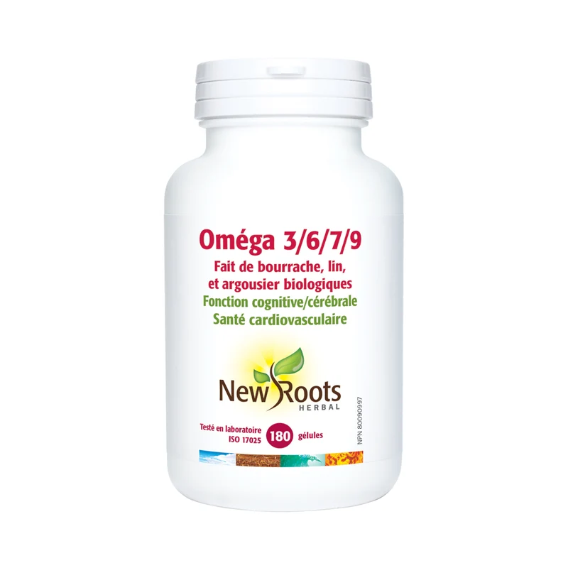 New Roots - Omega 3/6/7/9 | 180 Softgels