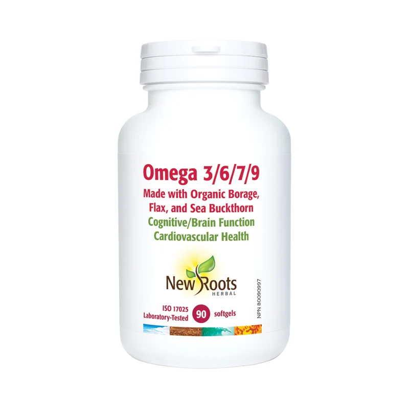 New Roots - Omega 3/6/7/9 | 90 Softgels