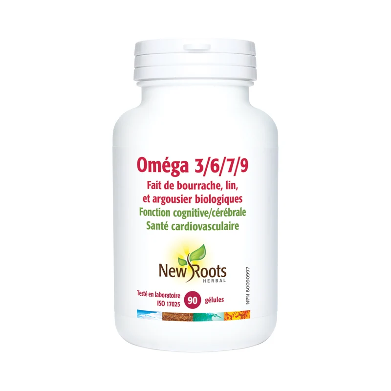 New Roots - Omega 3/6/7/9 | 90 Softgels