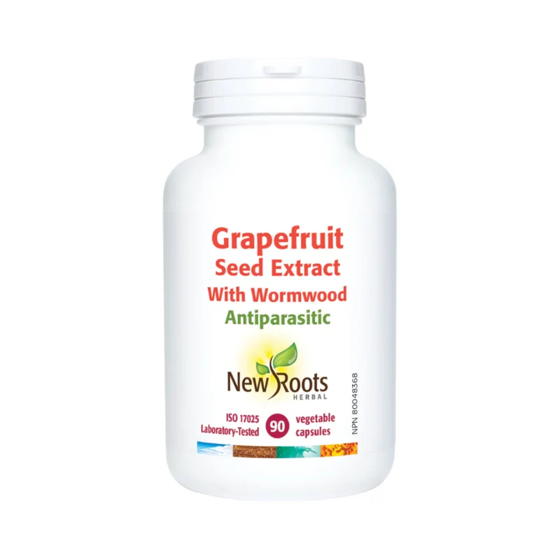 New Roots - Grapefruit Seed Extract With Wormwood and Echinacea | 90 capsules