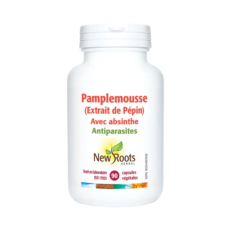 New Roots - Grapefruit Seed Extract With Wormwood and Echinacea | 90 capsules