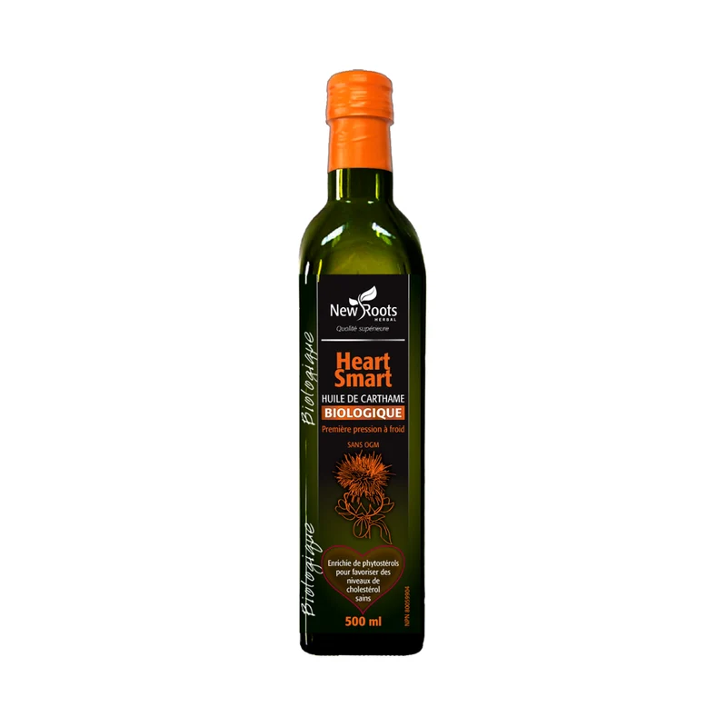 New Roots - Heart Smart Organic Safflower Oil | 500 mL