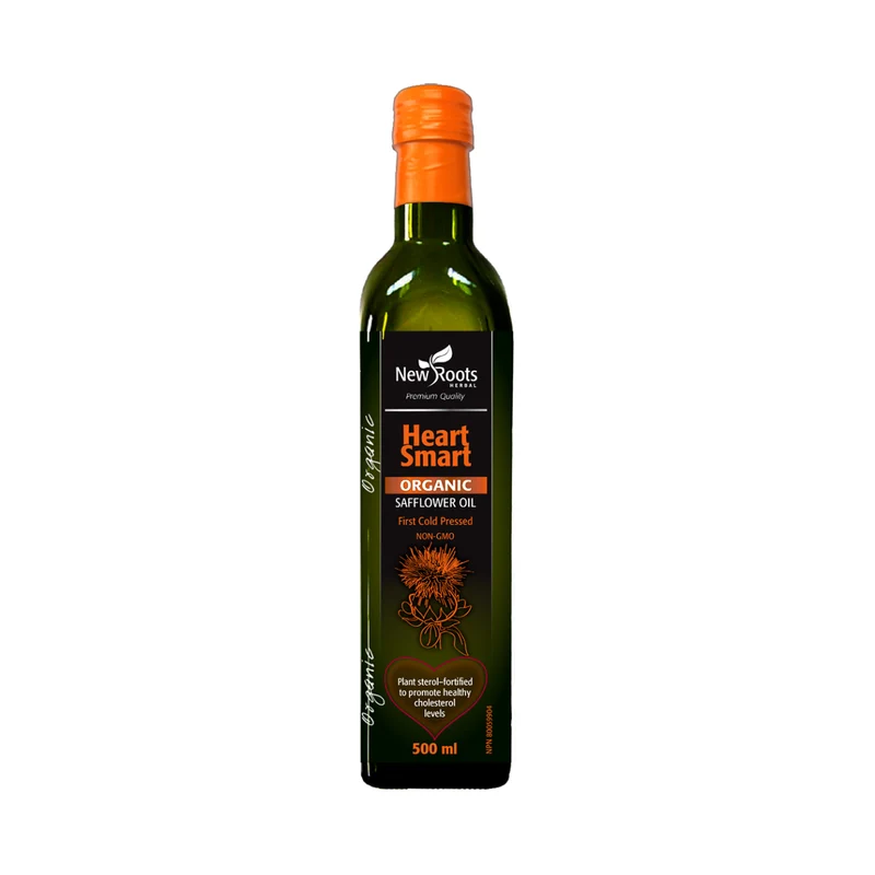 New Roots - Heart Smart Organic Safflower Oil | 500 mL