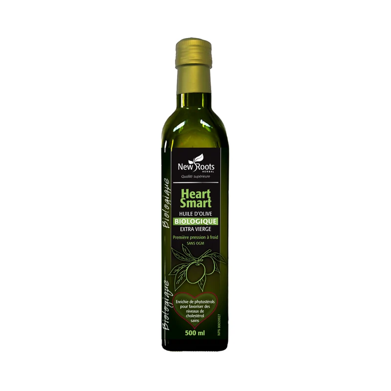 New Roots - Heart Smart Extra Virgin Organic Olive Oil | 500 mL