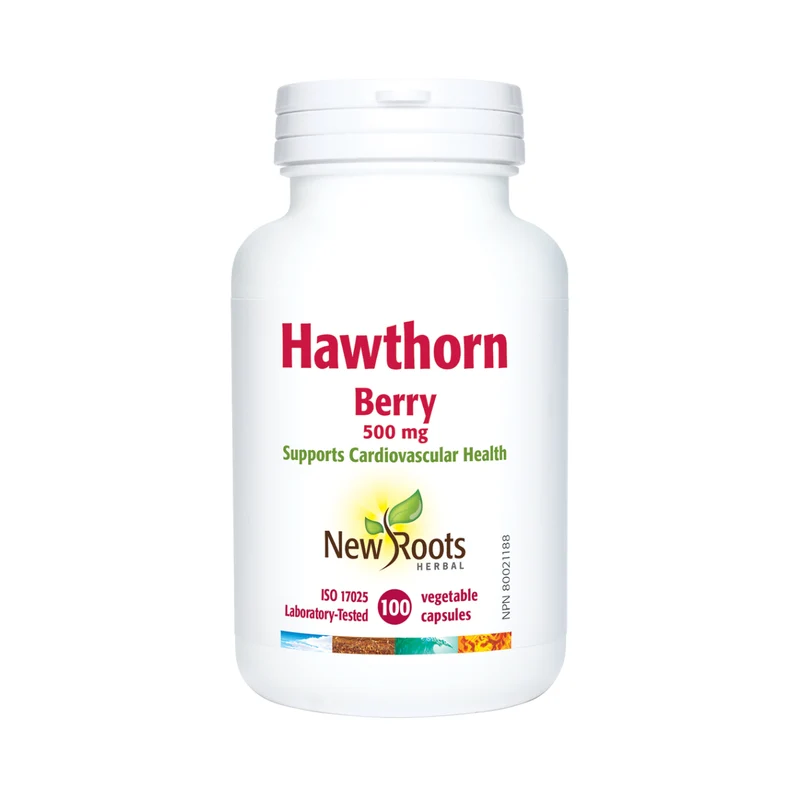 New Roots - Hawthorn Berry 500 mg | 100 capsules