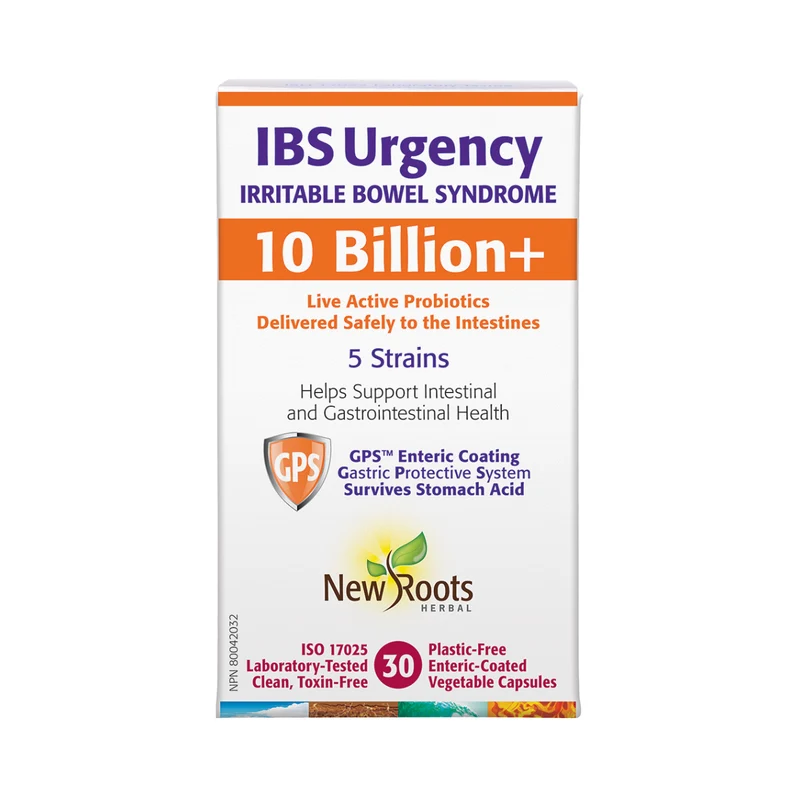 New Roots - IBS Urgency Irritable Bowel Syndrome | 30 capsules