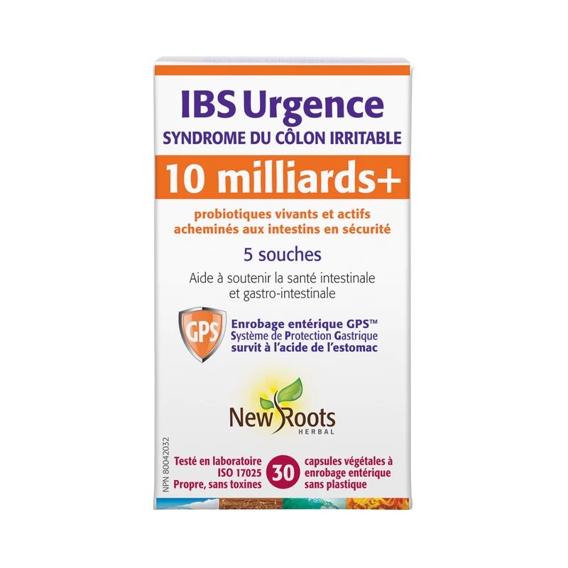 New Roots - IBS Urgency Irritable Bowel Syndrome | 30 capsules