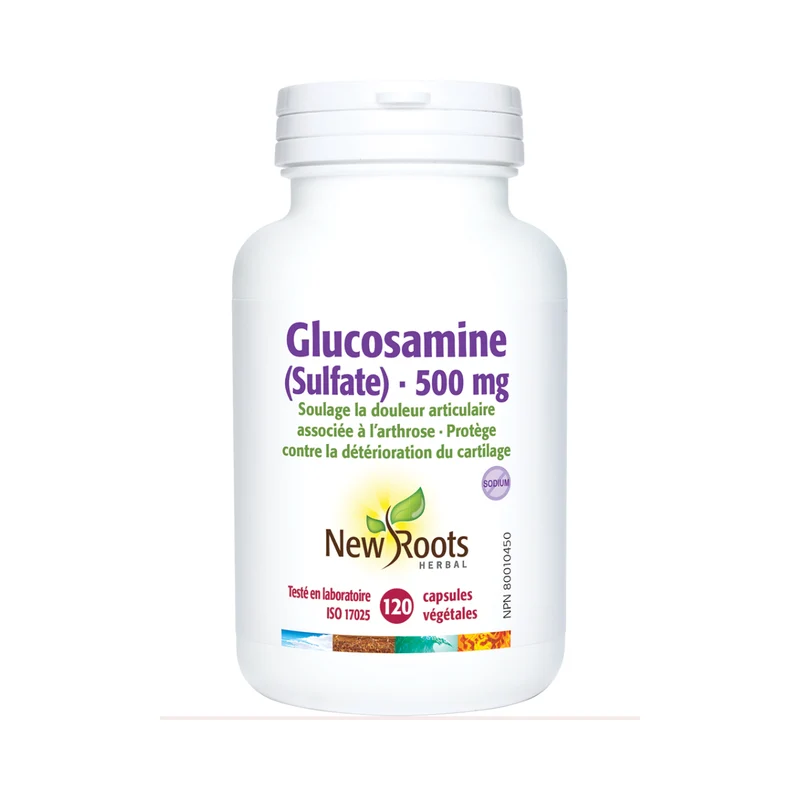 New Roots - Glucosamine Sulfate 500 mg | 120 capsules