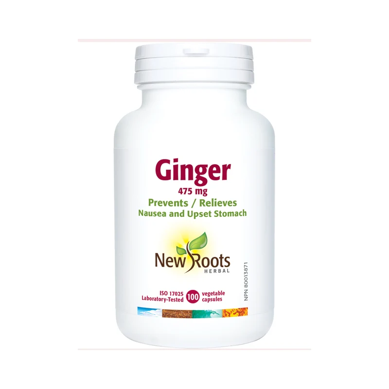 New Roots - Ginger 475 mg | 100 capsules