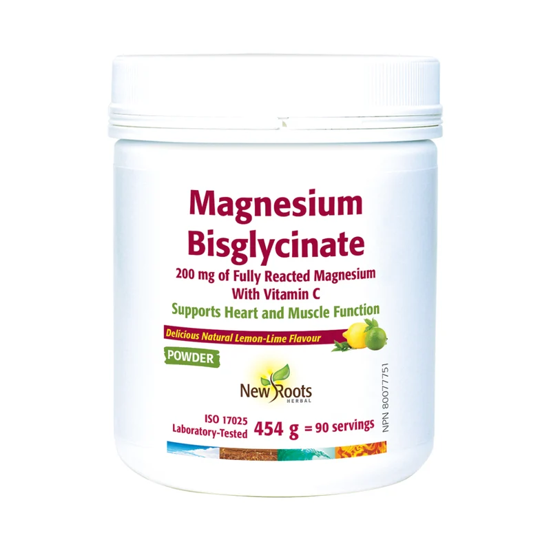 New Roots - Magnesium Bisglycinate 200 mg | 454 g