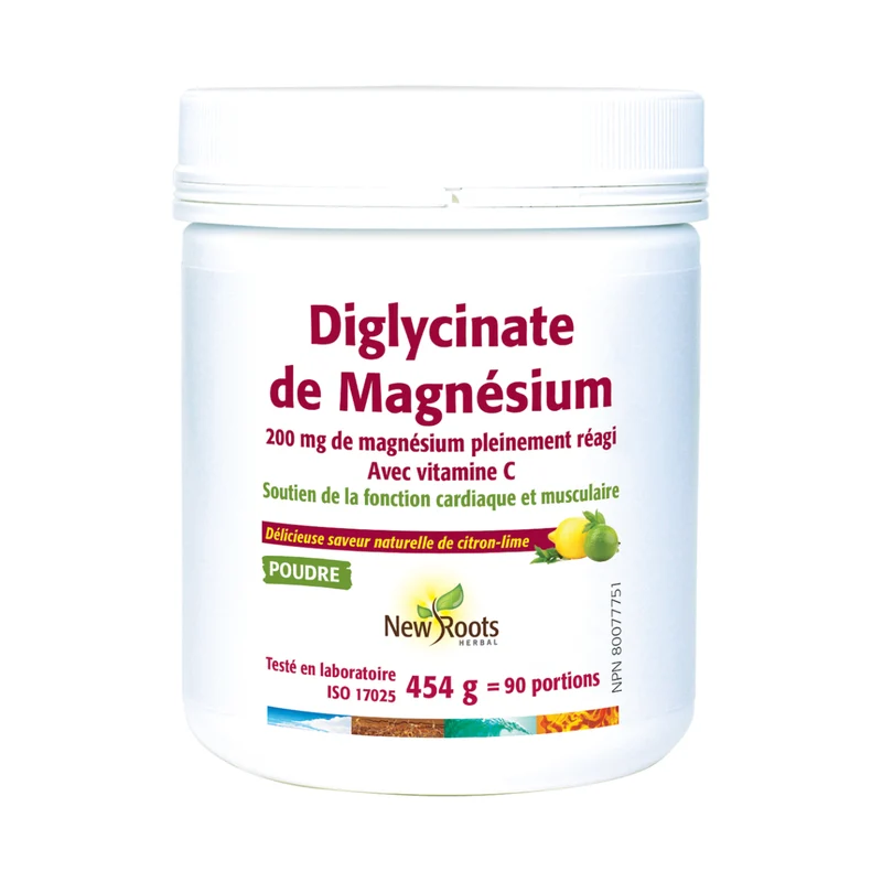 New Roots - Magnesium Bisglycinate 200 mg | 454 g