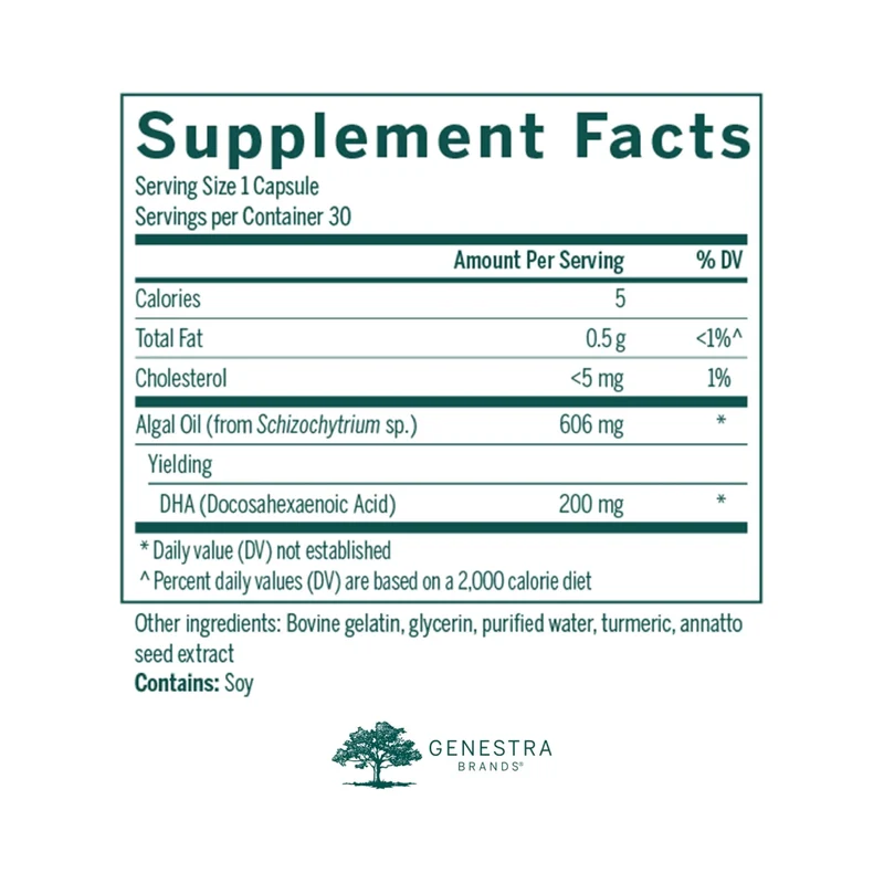 Genestra - Super Neurogen DHA | 30 Softgels