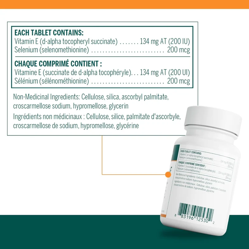 Genestra - Selenium + E | 60 Tablets