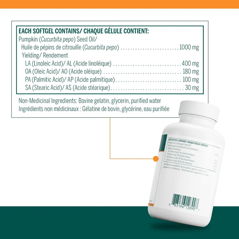 Genestra - Pumpkin Capsules | 90 Softgels