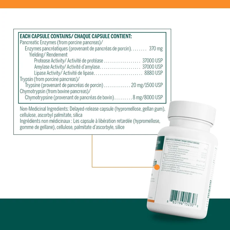 Genestra - Pancreatin (DR) | 60 Capsules