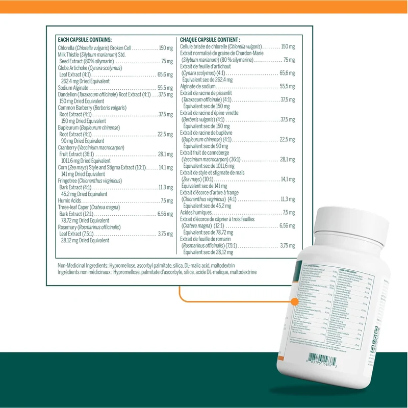 Genestra - Liv Detox Enchanced | 120 Capsules