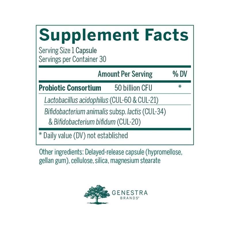 Genestra - HMF Intensive 50 | 30 Capsules