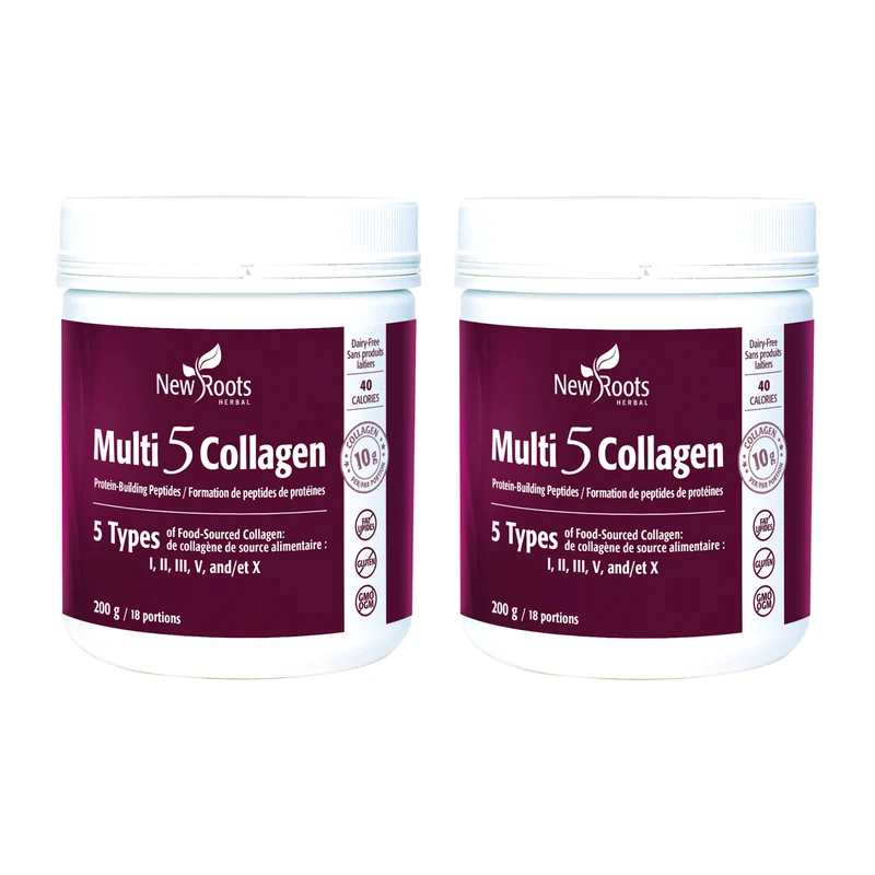 2-PACK! New Roots - Multi 5 Collagen | 200 g*
