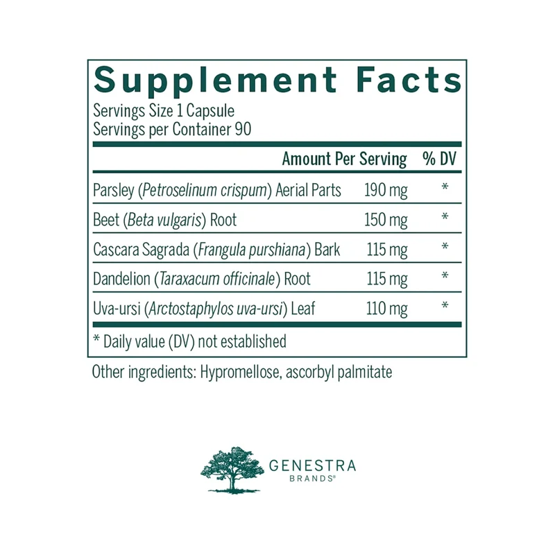 Genestra - Herbotox Capsules | 90 Capsules