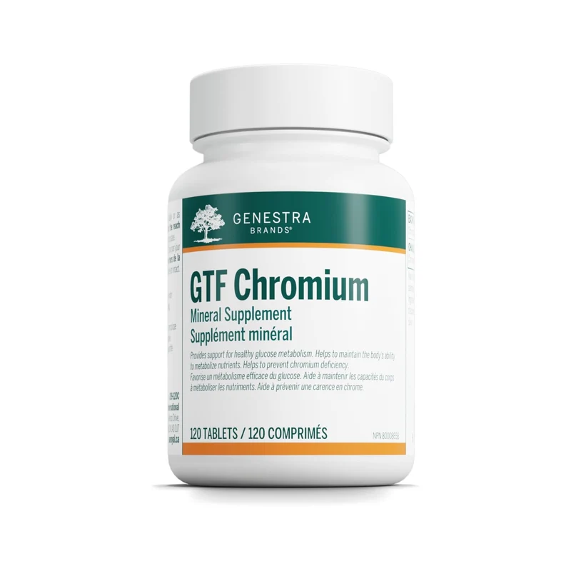 Genestra - GTF Chromium | 120 Tablets