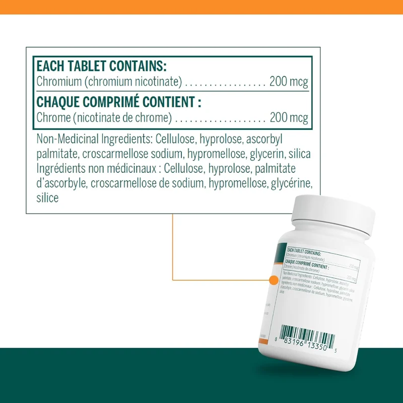 Genestra - GTF Chromium | 120 Tablets
