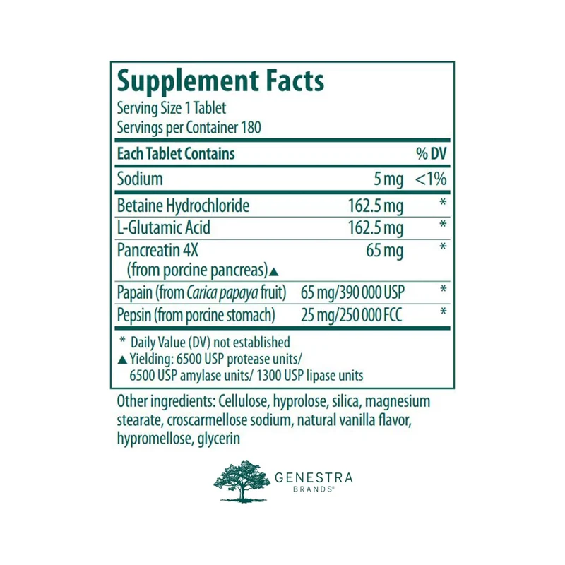 Genestra - Digest Plus | 180 Tablets