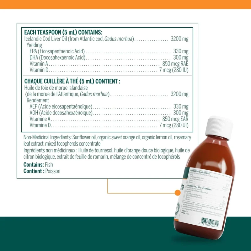Genestra - Cod Liver Oil Forte | 500 mL