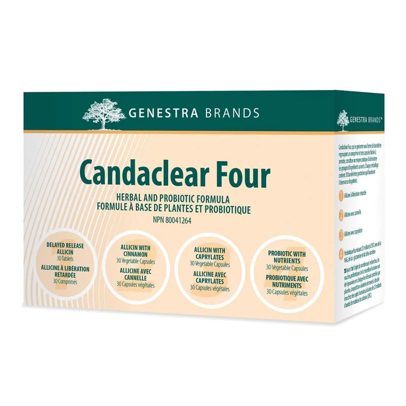 Genestra - Candaclear Four | 6 Blisters