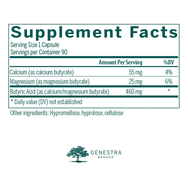 Genestra - Butyrate Complex | 90 Capsules