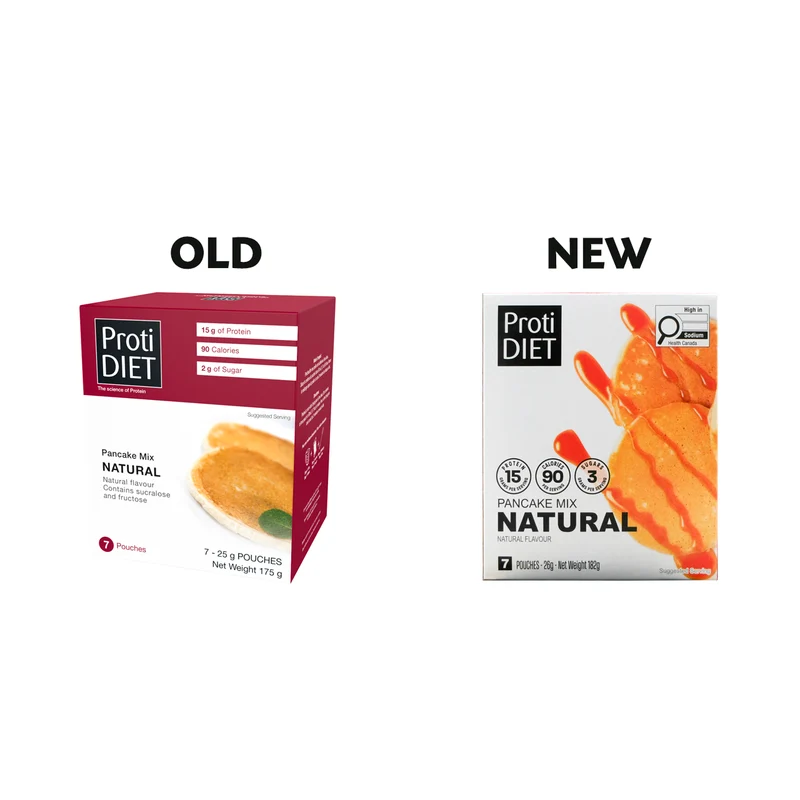 ProtiDiet - Protein Pancake Mix | 7 x 26 g